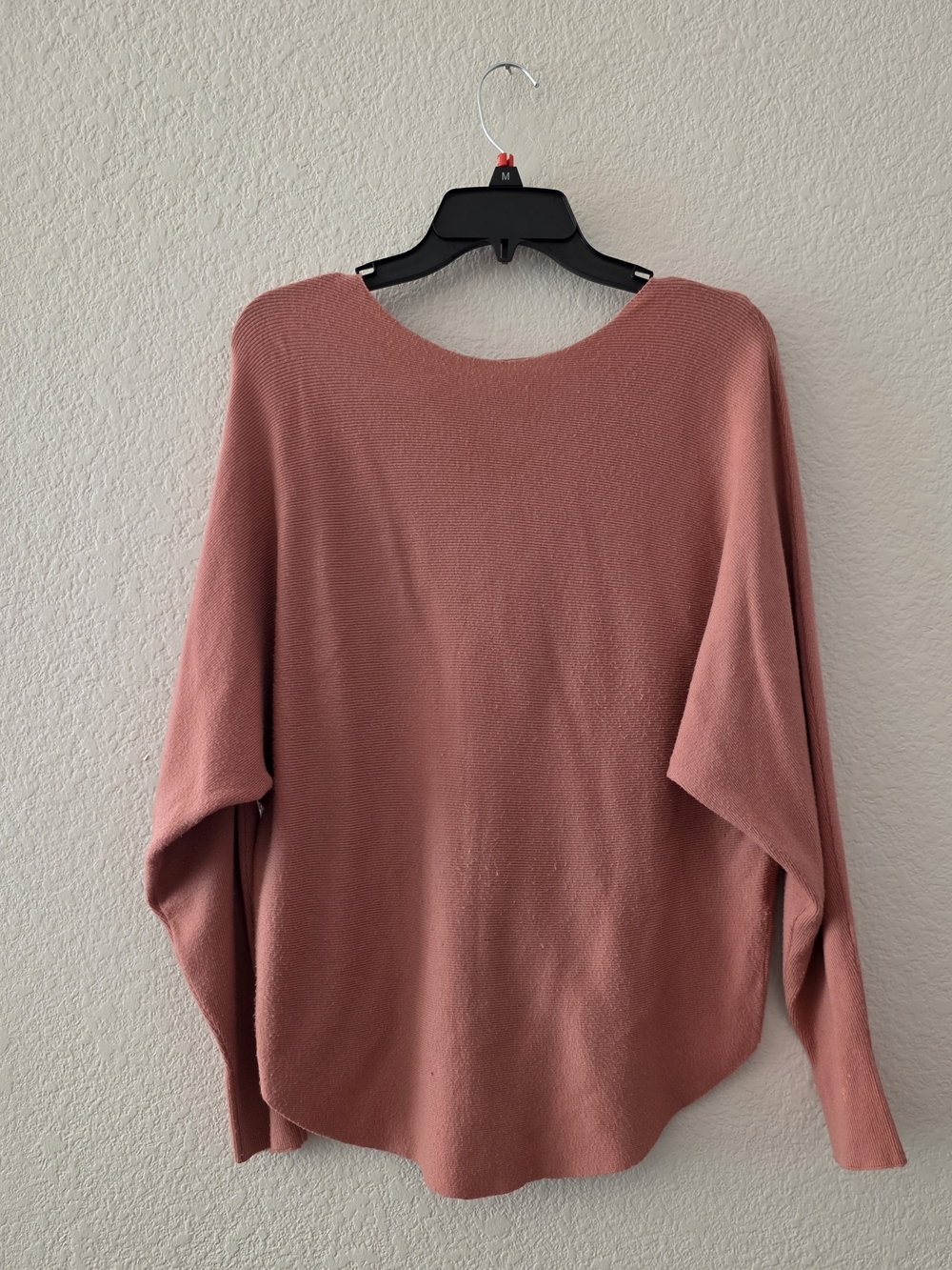 Milano Dusty Rose Scoop Neck Sweater